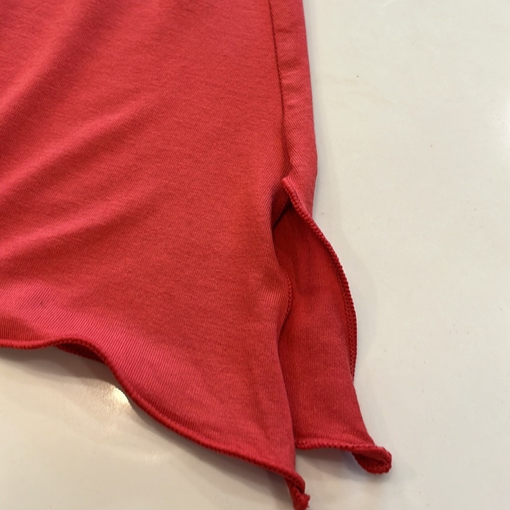 Max Studio Burnt Orange cute summer sleeveless top. Worn once very flattering. - Picture 8 of 9